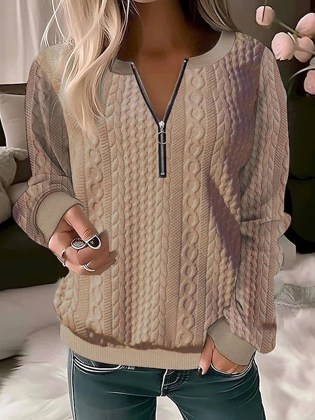 Jersey Mujer 4 en 1 con Cremallera