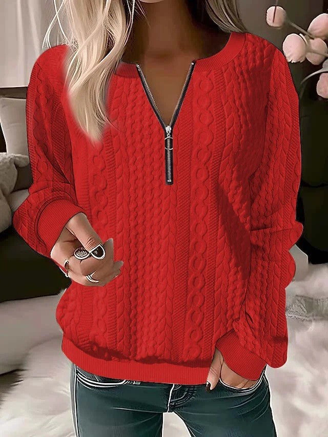 Jersey Mujer 4 en 1 con Cremallera