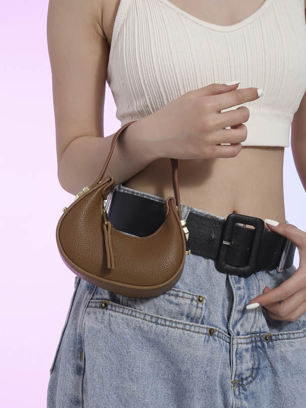 Bolso de Hombro Mujer Bordado Floral