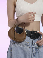 Bolso de Hombro Mujer Bordado Floral