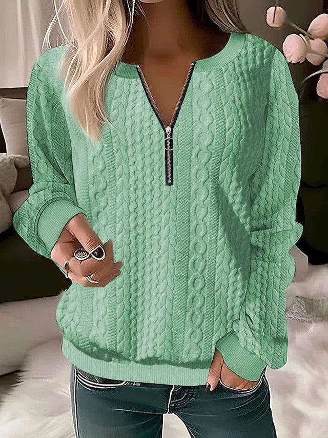 Jersey Mujer 4 en 1 con Cremallera